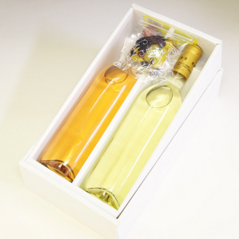 ぶどうばたけの贈答セット 選べるぶどう酒2本+レーズン